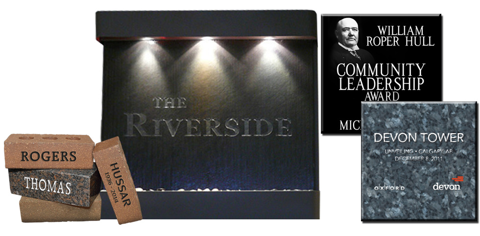 Custom Engraved Memorial Products