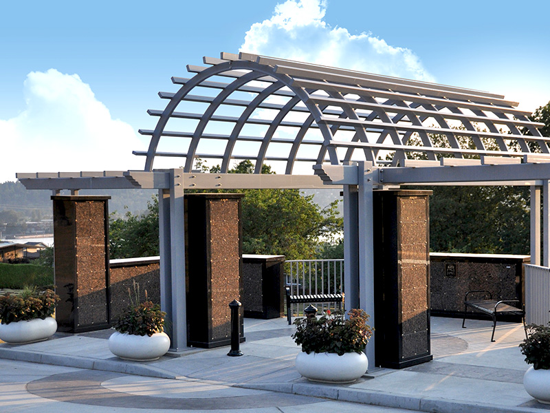 Columbarium Models at Sunset Memorial and Stone in Calgary Alberta
