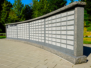 Freestanding Columbaria at Sunset Memorial and Stone Ltd.