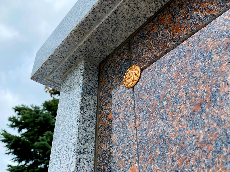 Standard Niches for Columbarium at Sunset Memorial and Stone Ltd. in Calgary Alberta, Canada