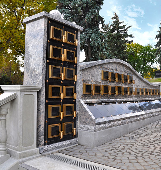 The Ascension Columbaria at Sunset Memorial and Stone Ltd.