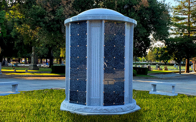 The Estate I Columbaria at Sunset Memorial and Stone Ltd. in Calgary, Alberta Canada