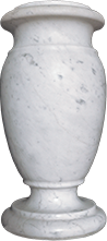 Sunset Memorial and Stone Marble Vase