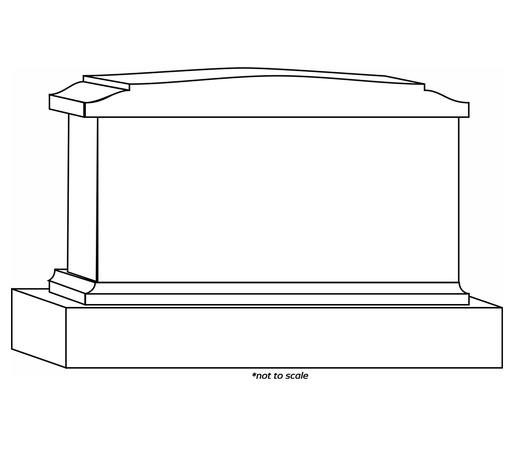 Crowne 48 Series from Sunset Memorial and Stone