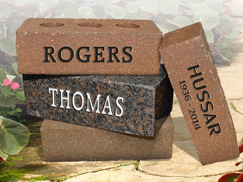 Dedication Brick Service from Sunset Memorial and Stone